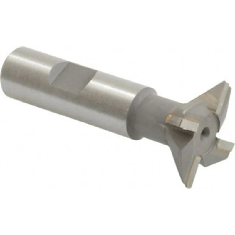 KEO 45 1-1/4 Cut Diam, 5/16 Cut Width, Carbide-Tipped Dovetail Cutter Uncoated, 5/8 Shank Diam, 2-3/4 OAL, 4 Teeth, 0...